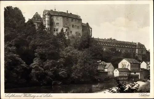 Ak Weilburg an der Lahn Hessen, Schloss