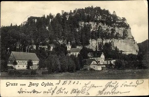 Ak Oybin in der Oberlausitz, Berg