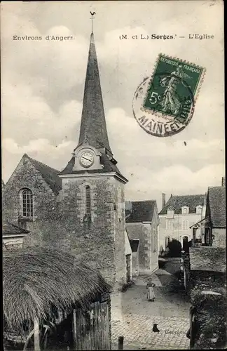 Ak Sorges Maine-et-Loire, L'Eglise