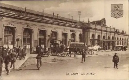 Ak Caen Calvados, Gare de l'Etat