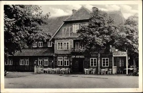 Ak Hanstedt in der Nordheide, Otto Rieckmann's Gasthaus Zum Dorfkrug, Inh. Richard Jobst