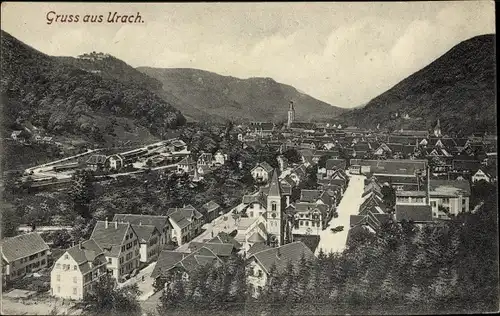 Ak Bad Urach in der Schwäbischen Alb, Gesamtansicht