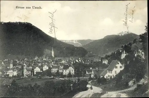 Ak Bad Urach in der Schwäbischen Alb, Gesamtansicht