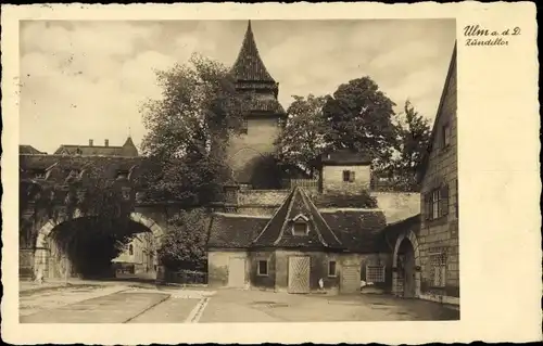 Ak Ulm an der Donau, Zündeltor