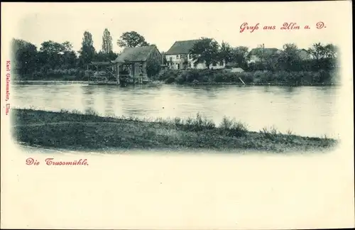 Ak Ulm an der Donau, Trussmühle