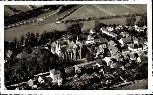 Ak Bad Wimpfen am Neckar, St. Peter, Fliegeraufnahme