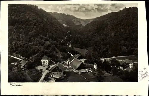 Ak Witznau Ühlingen Birkendorf im Schwarzwald, Gasthaus Fremdenheim im Schlüchttal