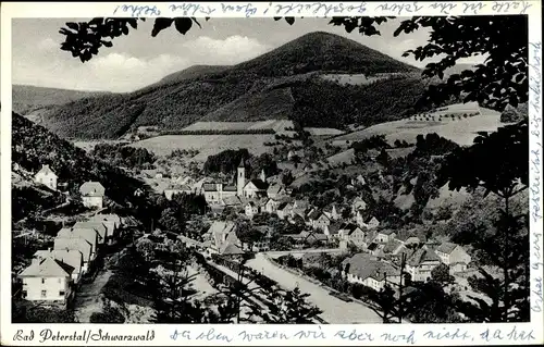 Ak Bad Peterstal Griesbach im Schwarzwald, Panorama