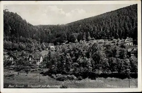 Ak Bad Teinach Zavelstein im Schwarzwald, Teilansicht, Zavelstein