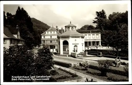 Ak Bad Peterstal Griesbach im Schwarzwald, Krankenhaus, Sanatorium