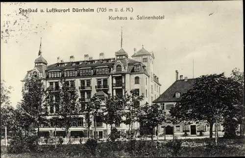Ak Bad Dürrheim Baden Württemberg, Kurhaus, Salinenhotel