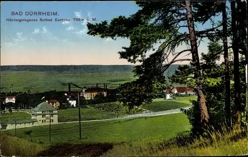 Ak Bad Dürrheim Baden Württemberg, Panorama