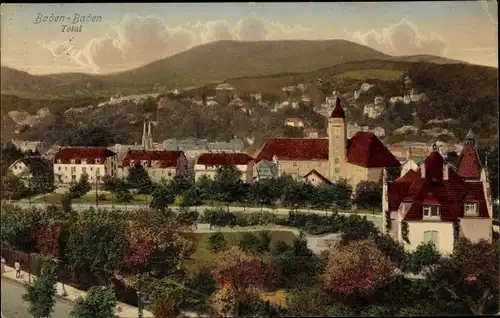 Ak Baden Baden am Schwarzwald, Gesamtansicht