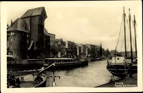 Ak Gdańsk Danzig, Krantor