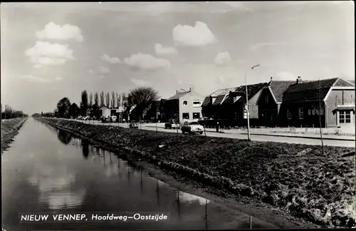 Ak Nieuw Vennep Nordholland Niederlande, Hoofdweg, Oostzijde