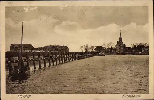 Ak Hoorn Nordholland Niederlande, Vluchthaven