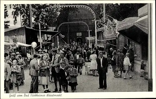 Ak Bad Dürkheim am Pfälzerwald, Dürkheimer Wurstmarkt