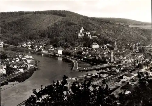 Ak Wertheim am Main, Taubermündung