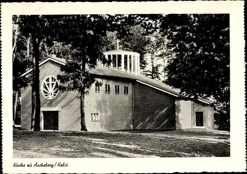 Ak Ascheberg Schleswig Holstein, Kirche