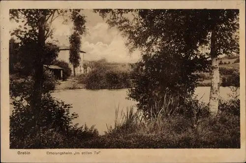 Ak Grebin in Holstein, Erholungsheim im stillen Tal
