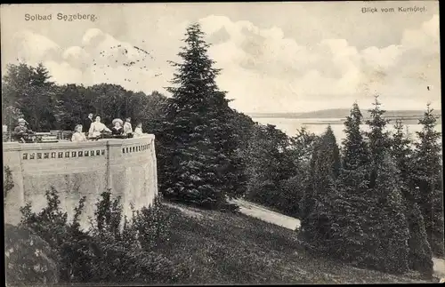 Ak Bad Segeberg in Schleswig Holstein, Panorama v. Kurhotel