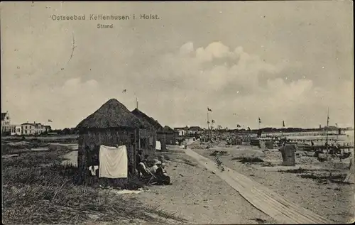Ak Ostseebad Kellenhusen in Holstein, Strand
