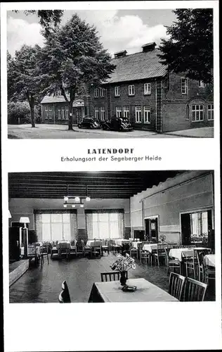 Ak Latendorf in Schleswig Holstein, Lindemanns Gasthaus