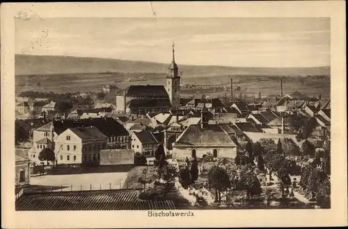 Ak Bischofswerda in Sachsen, Gesamtansicht