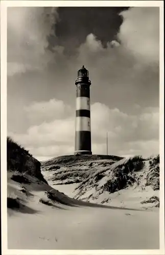 Ak Insel Amrum in Nordfriesland, Leuchtturm
