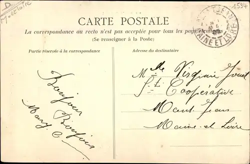 Ak Beaupréau Maine et Loire, Eglise Saint Martin