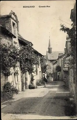 Ak Béhuard Maine-et-Loire, Grande Rue