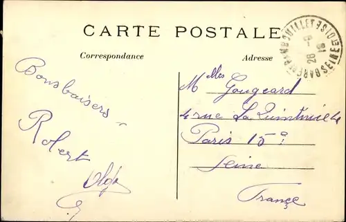 Ak Poigny la Forêt Yvelines, La Riviere au Petit Poigny