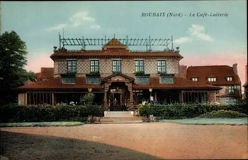 Ak Roubaix Nord, Le Cafe Laiterie