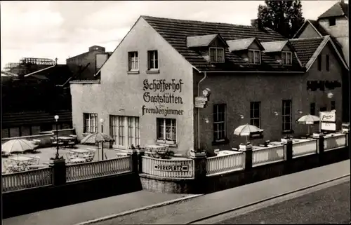 Ak Ginsheim Gustavsburg am Rhein, Schöfferhof Gaststätte, Darmstäderlandstraße 157