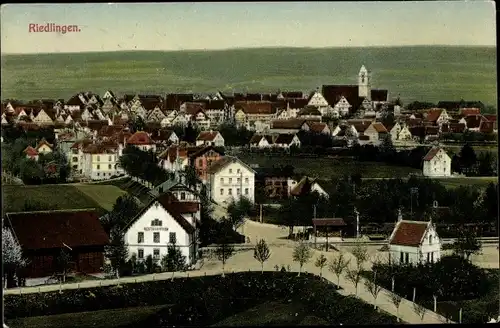 Ak Riedlingen auf der Schwäbischen Alb, Totalansicht der Ortschaft