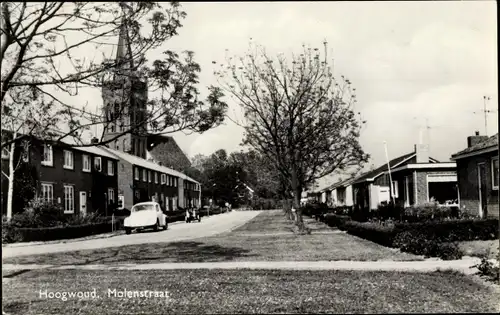 Ak Hoogwoud Nordholland Niederlande, Molenstraat