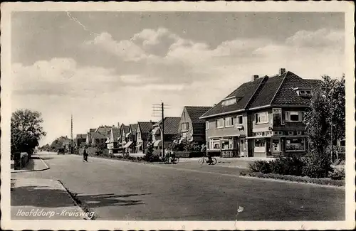 Ak Hoofddorp Nordholland Niederlande, Kruisweg