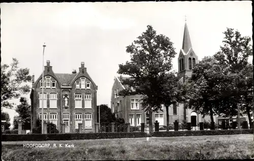 Ak Hoofddorp Nordholland Niederlande, R. K. Kerk