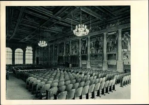 Ak Padova Padua Veneto, Palazzo Centrale, Sala dei Giganti, Universita degli Studi di Padova