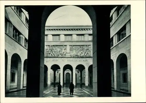 Ak Padova Padua Veneto, Palazzo Centrale, cortile nuovo, Universita degli Studi di Padova