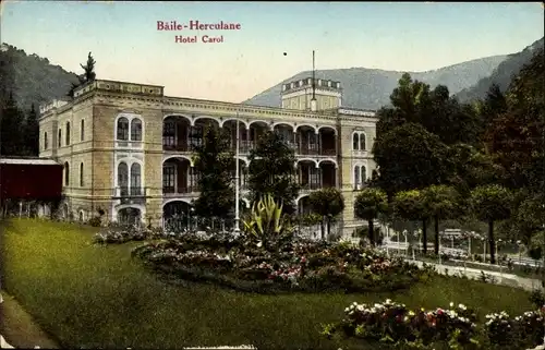 Ak Băile Herculane Herkulesbad Rumänien, Hotel Carol