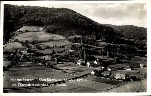 Ak Bad Kleinkirchheim Kärnten, Panorama vom Ort