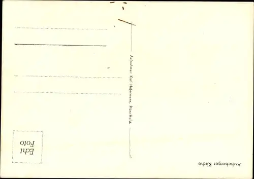 Ak Ascheberg in Holstein, Kirche
