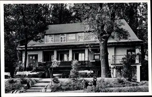 Ak Bad Soden am Taunus Hessen, Waldrestaurant zum Altkönigblick, G. P. Klon