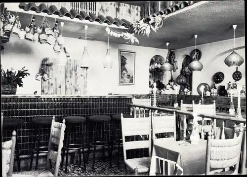 Ak Berlin Charlottenburg, Haus der Nationen im Europa Center, Osteria