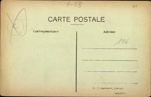 Ak Cosne Nièvre, Place du Carroy