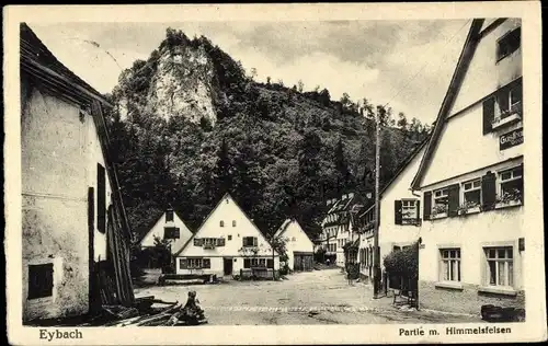 Ak Eybach Geislingen an der Steige, Partie mit Himmelsfelsen