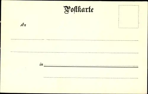 Künstler Ak Tübingen am Neckar, Partie im Strofelhof, Fachwerkhaus