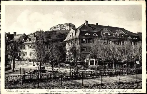 Ak Tübingen am Neckar, Schwesternheim, Tropengenesungsheim, Dt. Institut f. ärztliche Mission
