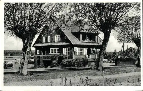 Ak Haffkrug Scharbeutz Ostholstein, Pension Haus am Meer